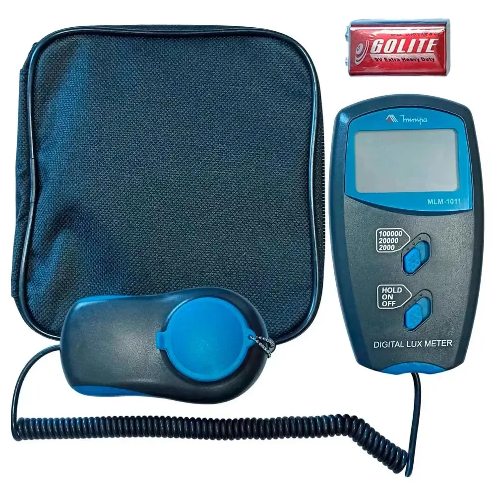 Luxímetro Digital Drecom MLM-1011 Profissional para NR-17 e Energia Solar