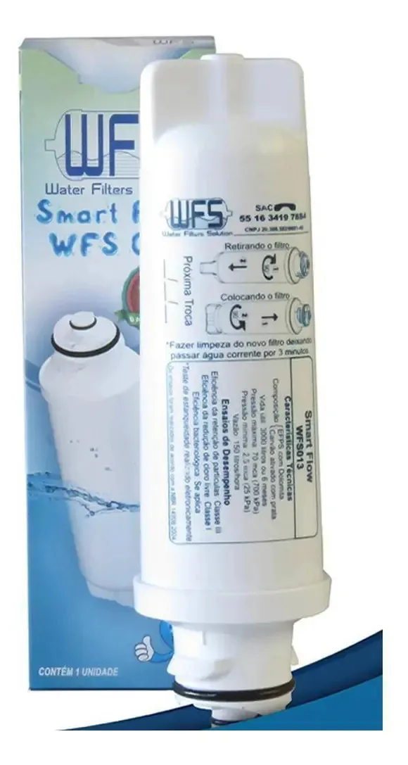 Refil Filtro Purificadores De Água Electrolux Pa (wfs013)
