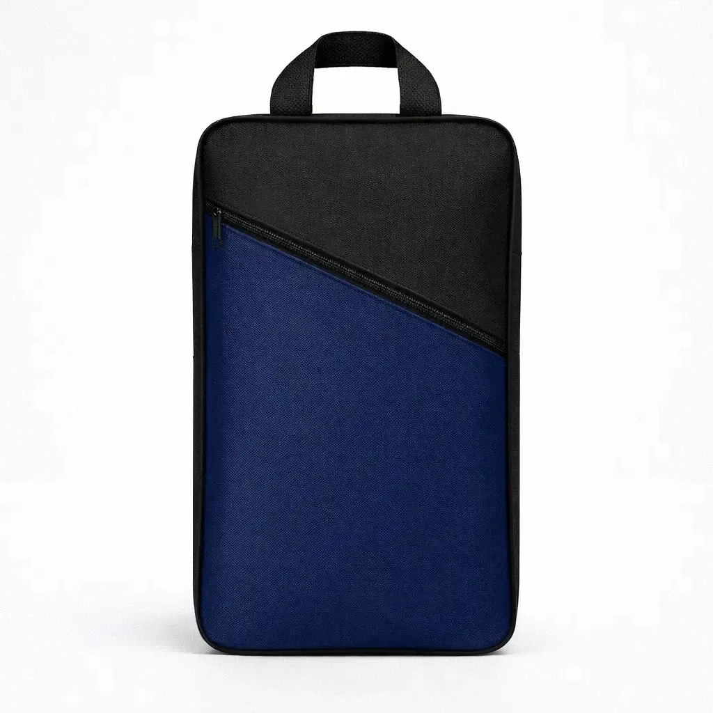 Porta Chuteiras Bolsa De Mão Tênis Caneleira Cores Cor Azul-marinho