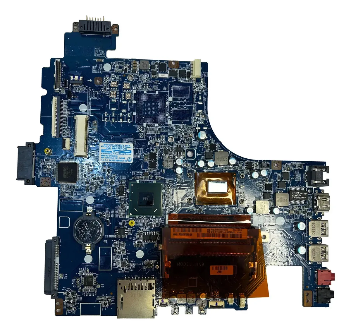 Placa Mãe Hk9 I5 3337u Ddr3l Notebook Vaio Svf152c29x