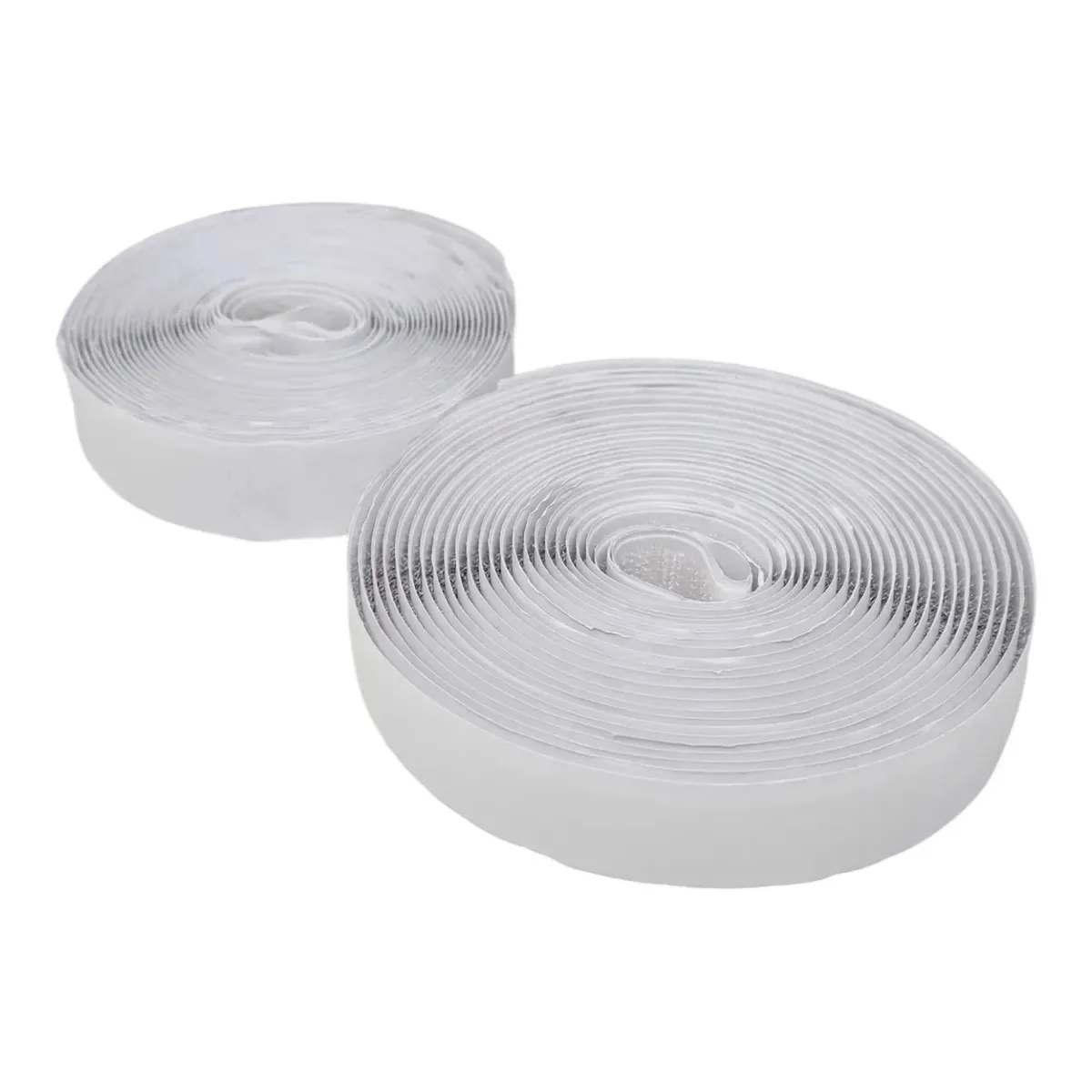 5 Metros Fecho De Contato Adesivo Boing 20mm (2cm) Cor Branco Velcro Auteadesivo Macho E Fêmea