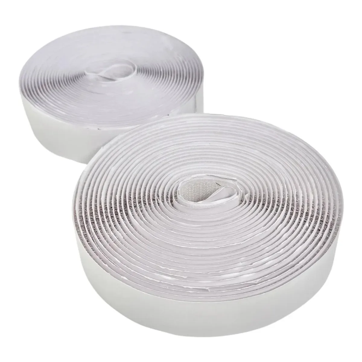 5 Metros Fecho De Contato Adesivo Boing 25mm (2,5cm) Cor Branco Velcro Auteadesivo Macho E Fêmea