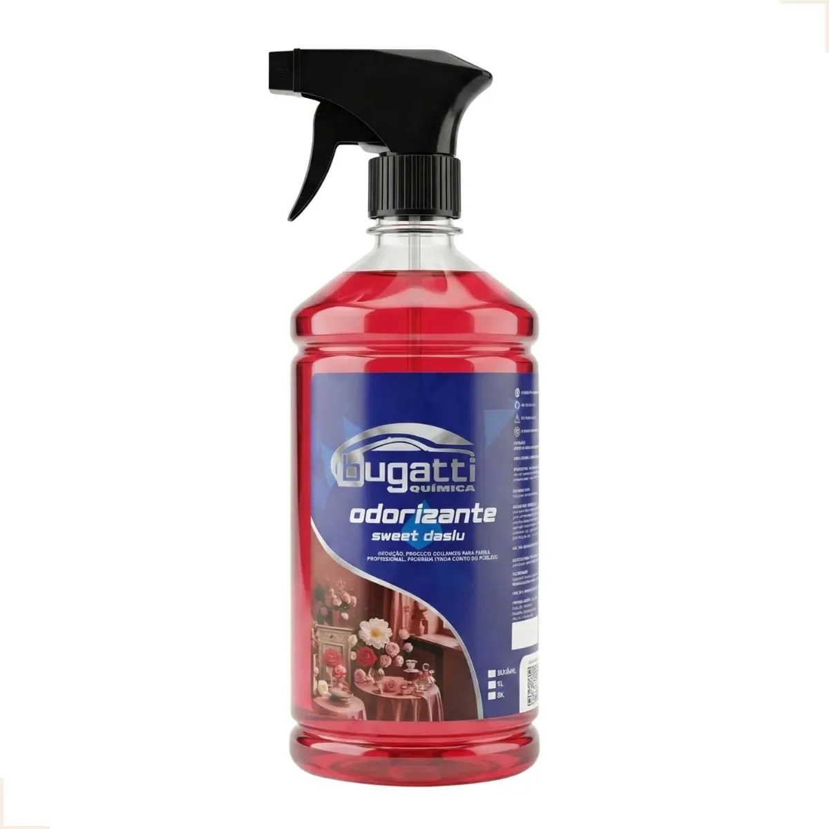 Aromatizante Cheirinho Odorizador Automotivo E Ambiente 1l Vermelho Sweet Daslu