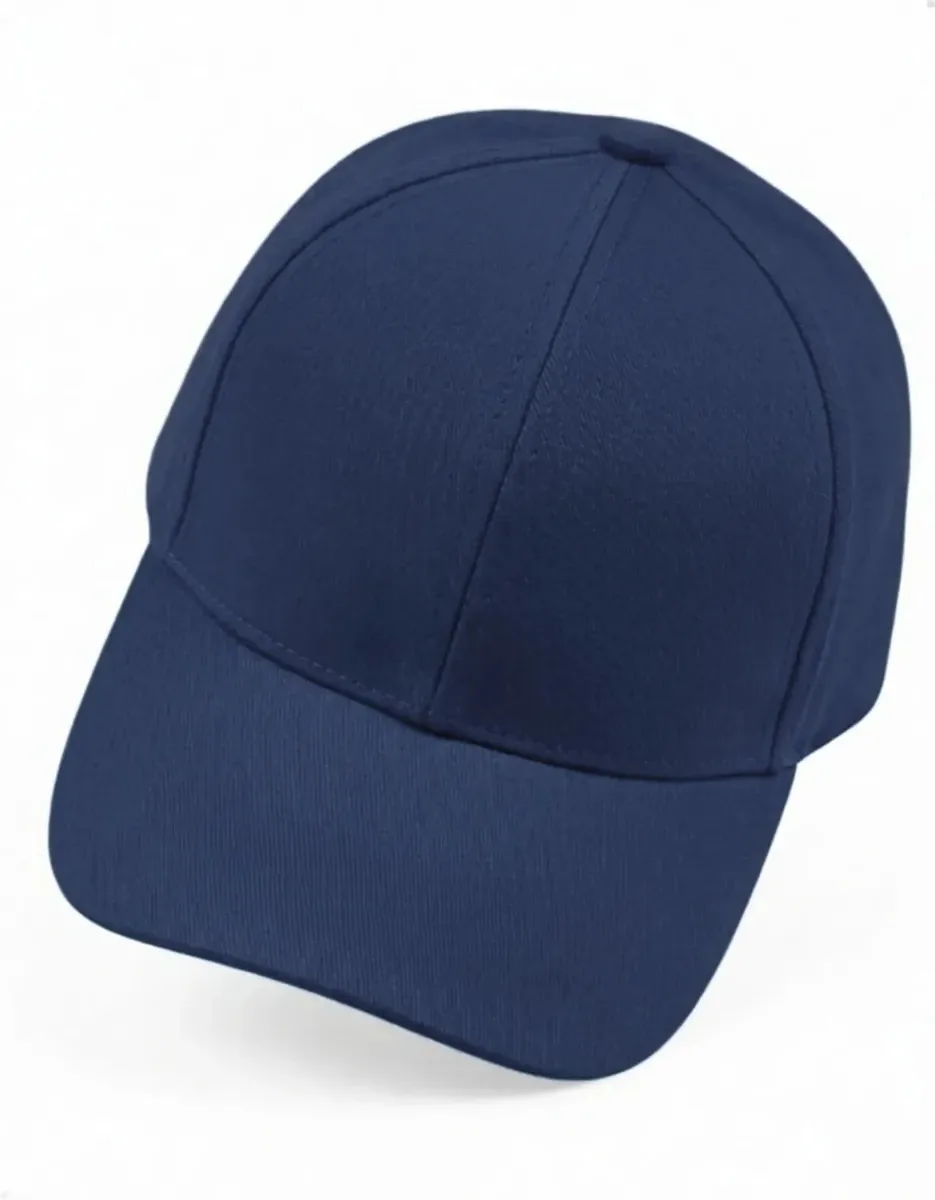 Kit 50 Bonés Lisos - Atacado/revenda/ Uniforme Bordado Cor Azul-marinho Tamanho Un