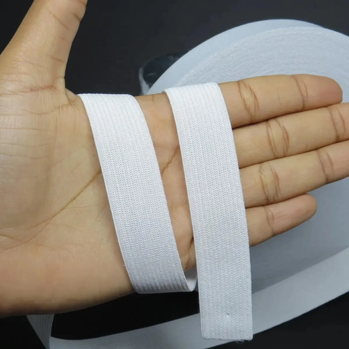 Elástico Chato Branco 19mm Para Costura E Confecção 25 Metros