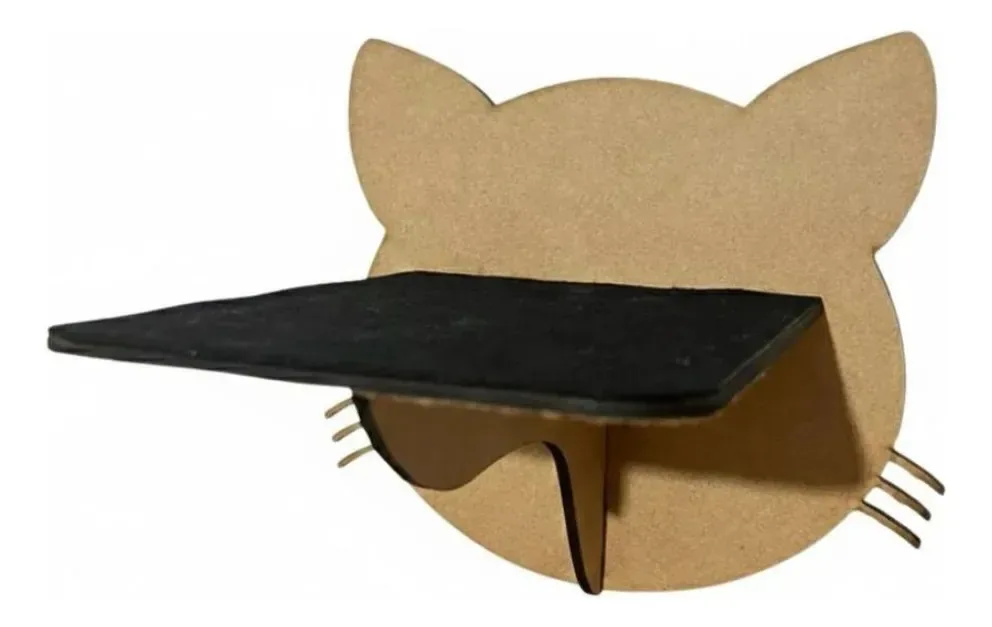 Morapet Prateleira Suspensa Escada Design Para Gatos Cru