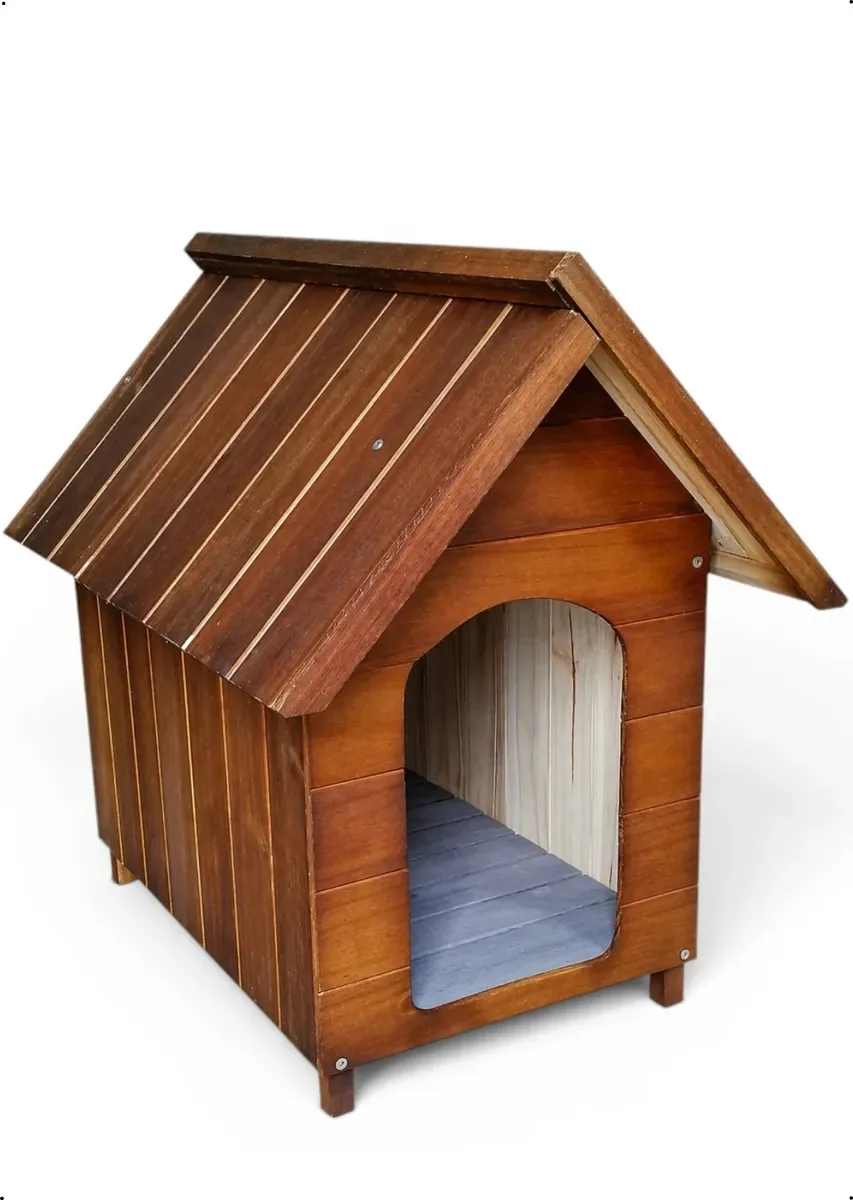 Casinha Casa Para Cão Cachorros Madeira Gigante Madeira