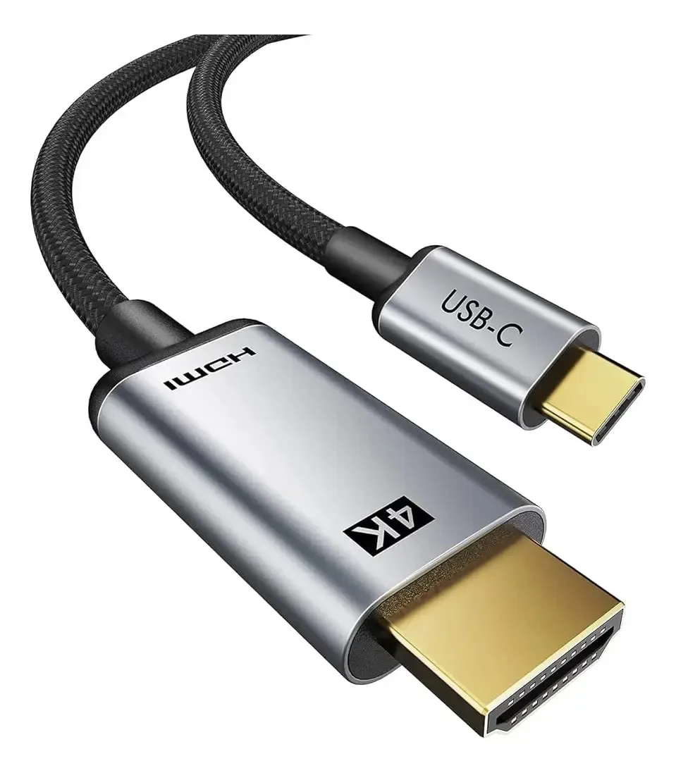Cabo Hdmi Macho X Usb-c Macho 1,8 Metro Hd 2.0 Áudio E Vídeo