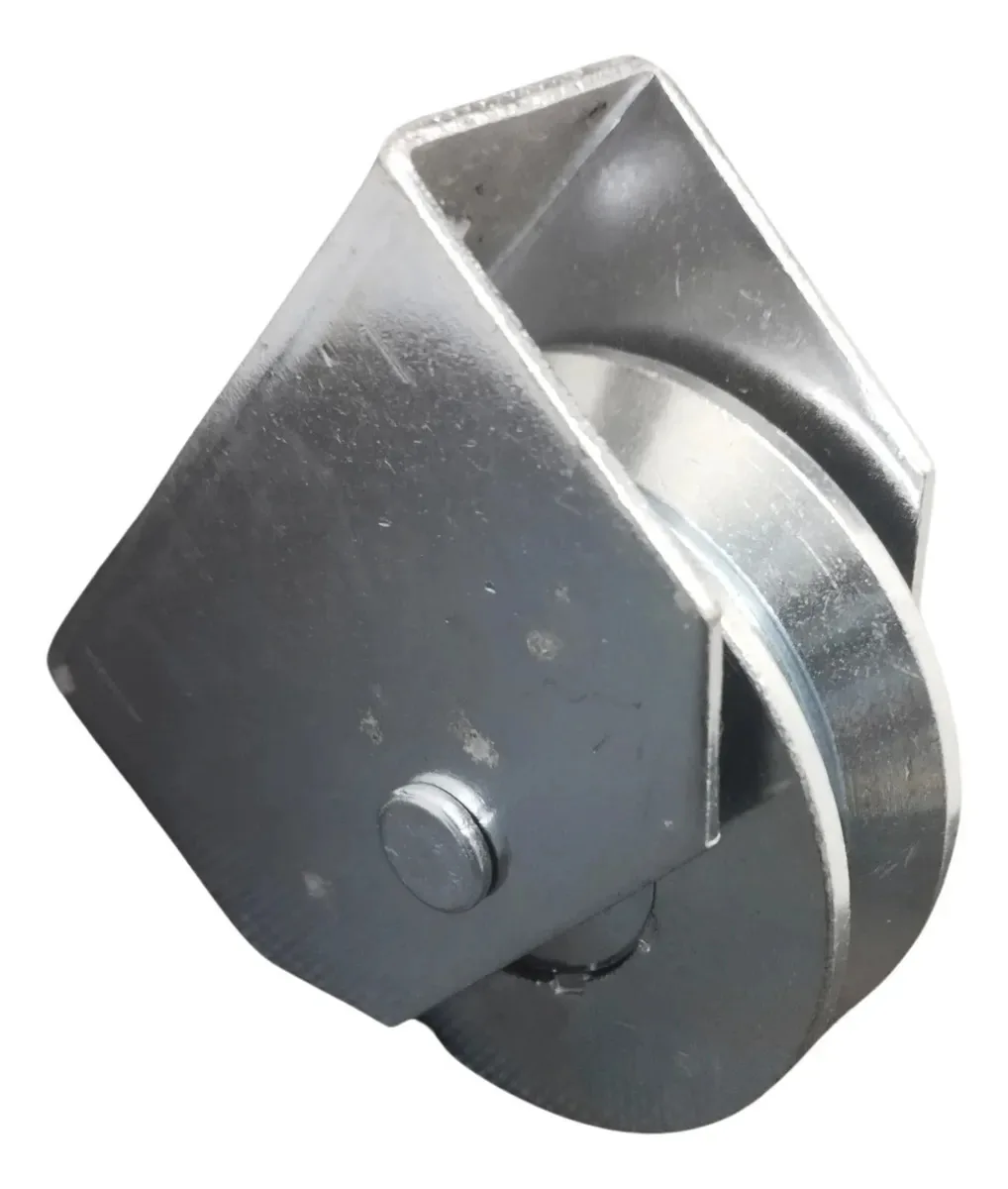 20 Roldanas 1 1/2 V Com Caixa Para Portão De Correr Suporte