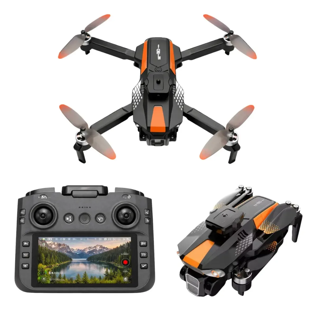 Drone LF669 MAX Profissional Popsy Com Câmera 4K e GPS Para Fotos e Vídeos
