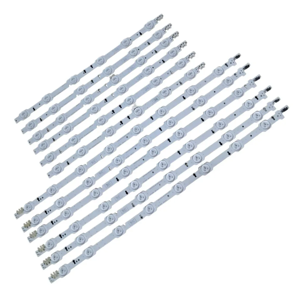 Kit 12 Barras De Led Un50hu7000 Un50hu7000g
