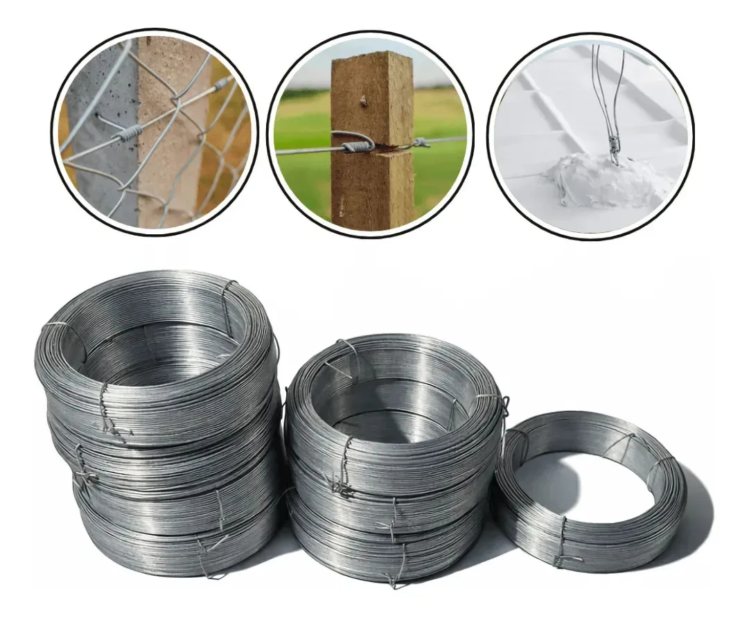 8 Arames Galvanizado 18 Bwg Kit 8 Rolos 1kg Total 8kg 848m Prateado