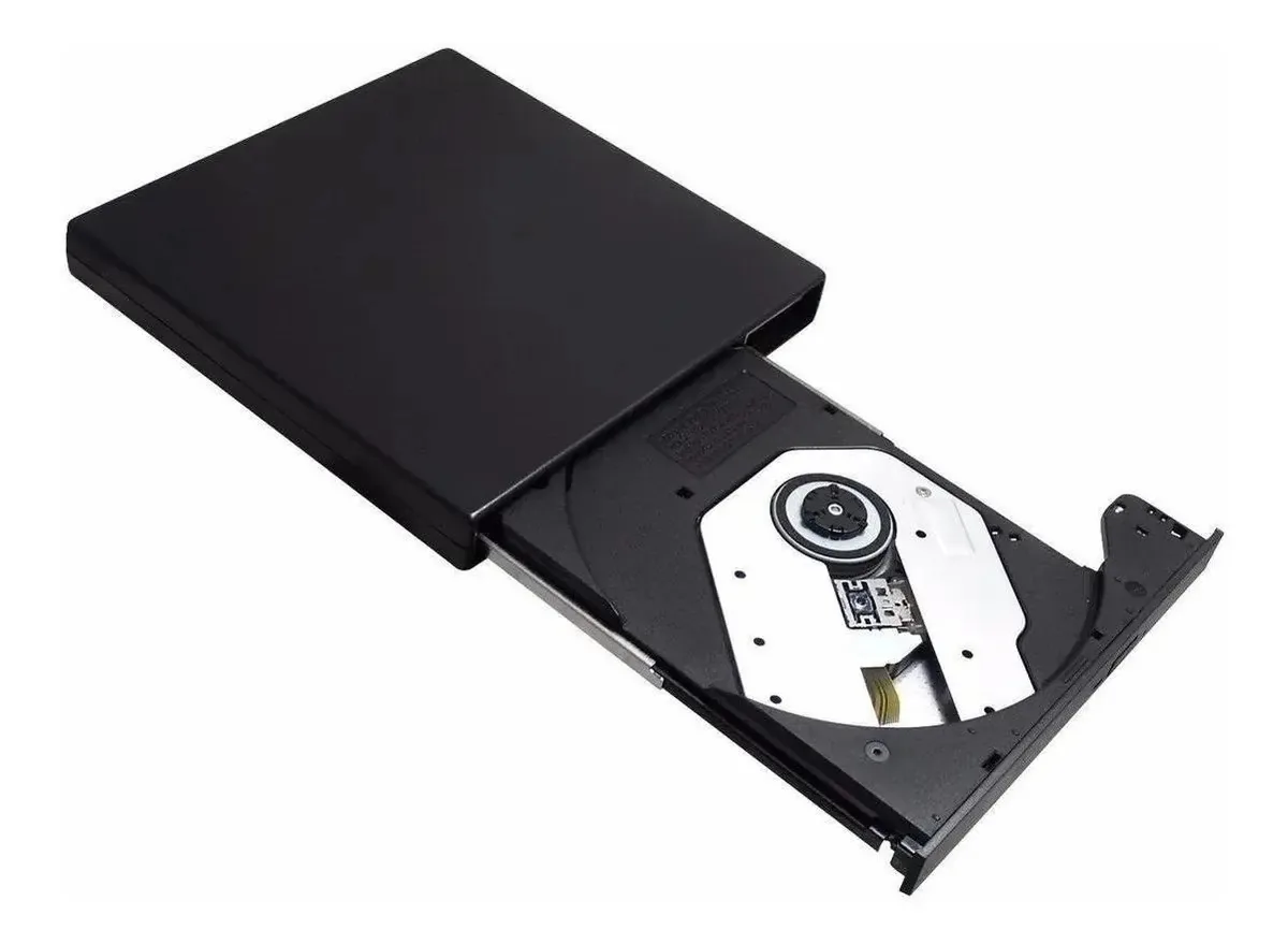 Gravador Dvd Externo Usb Para Notebooks Ultrabooks Desktops