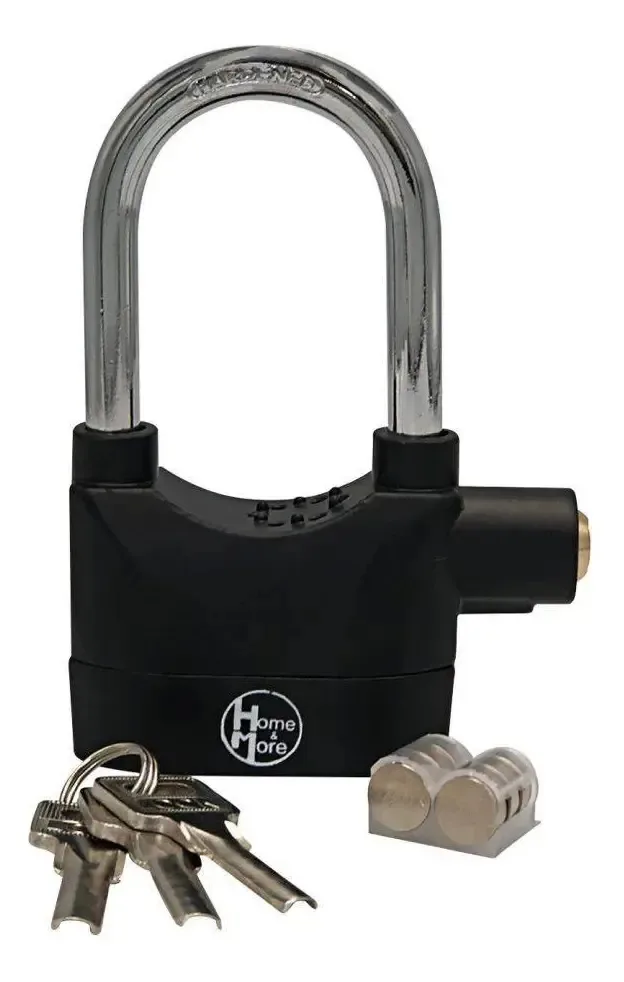 Cadeado Para Moto Com Alarme Sonoro Anti-furto
