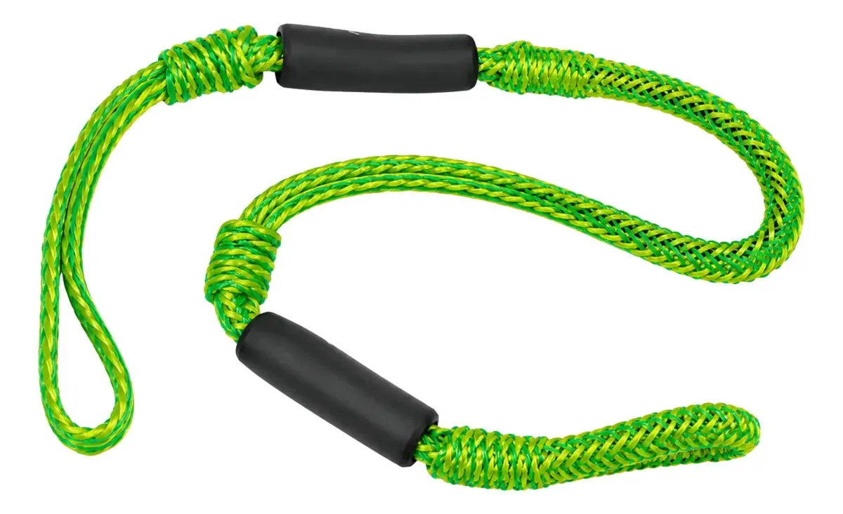 Cabo Corda Elástico Atracação Jet Ski Barco Caiaque Verde/amarelo