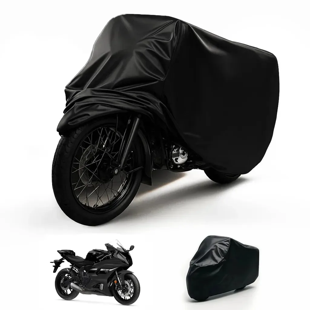 Capa Protetora Para Moto Impermeável Forrada Térmica Sol Chuva Uv P