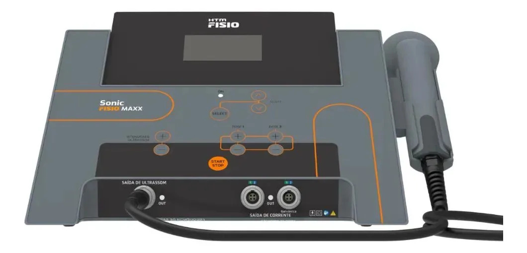 Sonic Fisio Maxx Htm Ultrassom 1 E 3mhz + Correntes