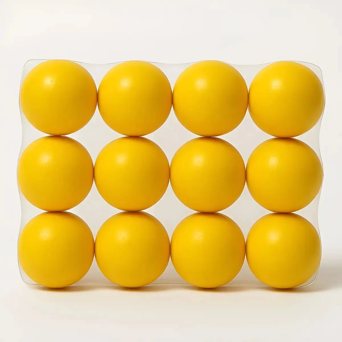 Kit 12 Bolinhas Antstress Pilates E Fisioterapia Amarelo