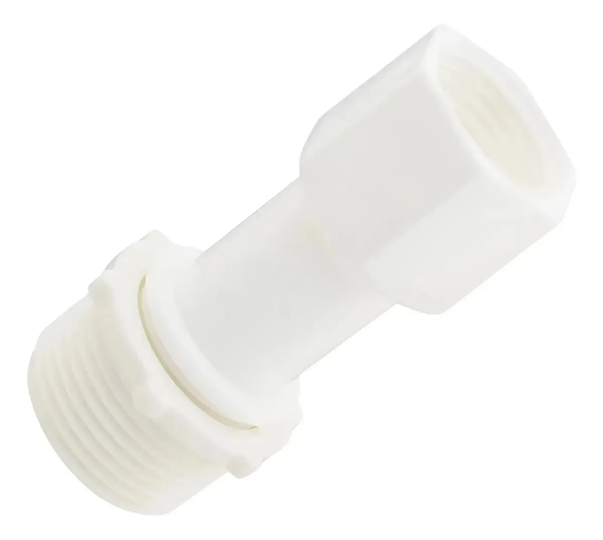 Kit 4 Prolongador Torneira 40mm Resistente Cozinha Banheiro Branco