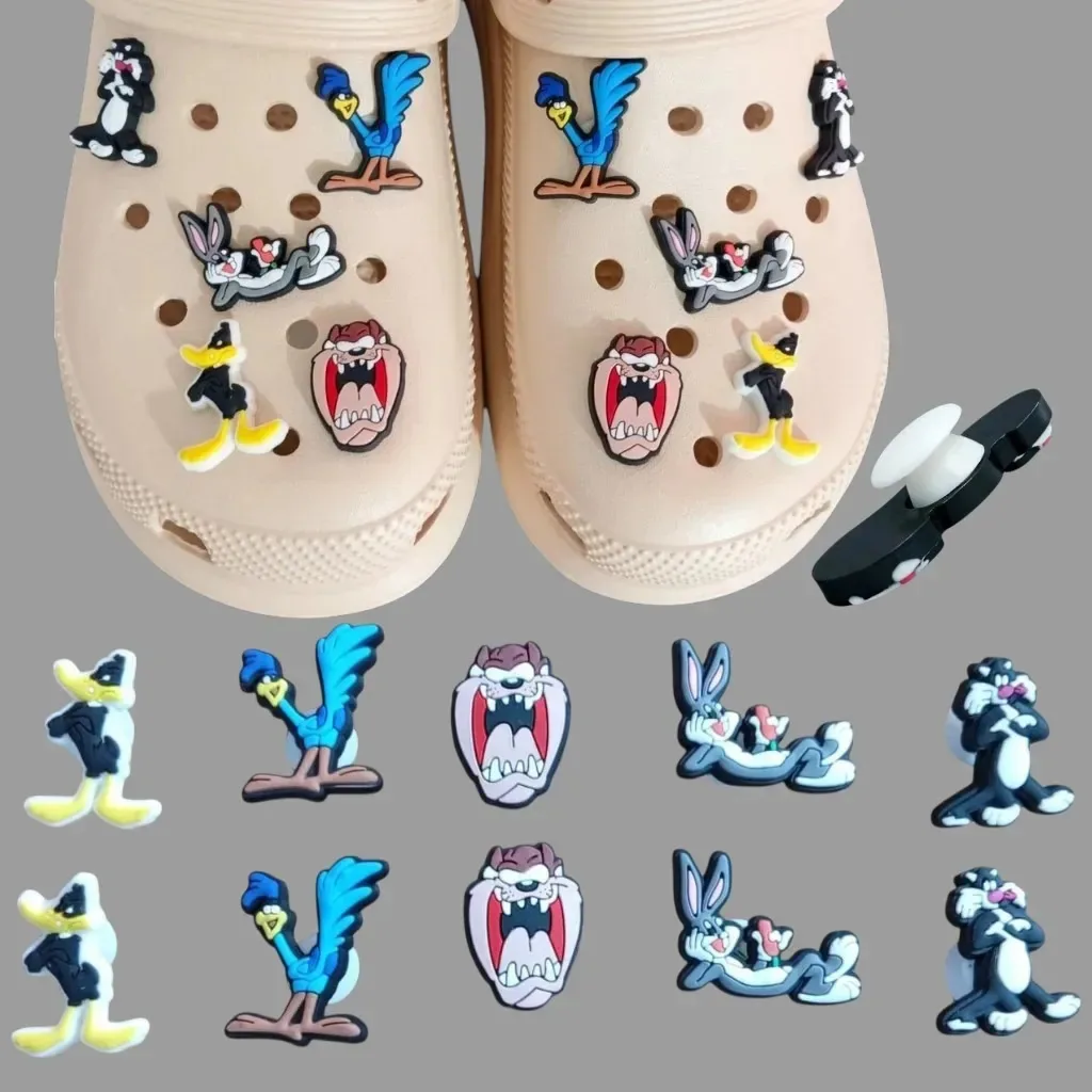 Kit Pins Bottons Charm Desenho Animado Vintage Modinha Looney Tunes Mod2 Animal