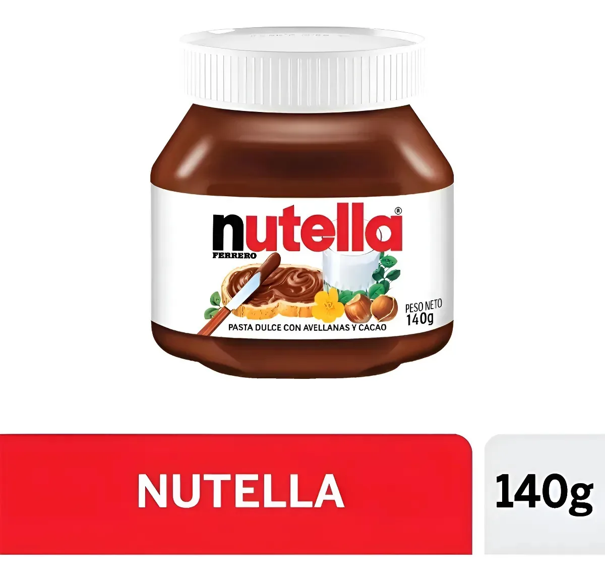 Nutella Creme Avelã E Chocolate 140g - Sem Glúten
