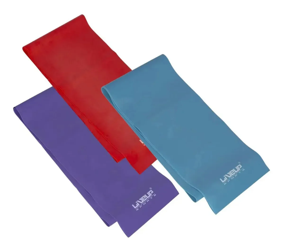 Kit 3 Faixas Elasticas Tipo Thera Band Latex
