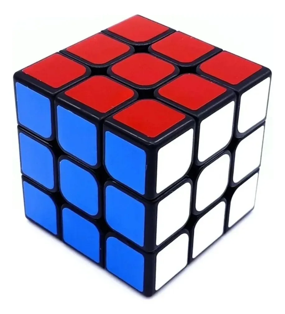 Cubo Mágico 5,3x5,3 Brinquedo Educativo Criança Adulto
