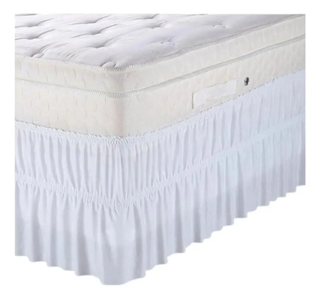 Saia Para Cama Box Casal King Pronta
