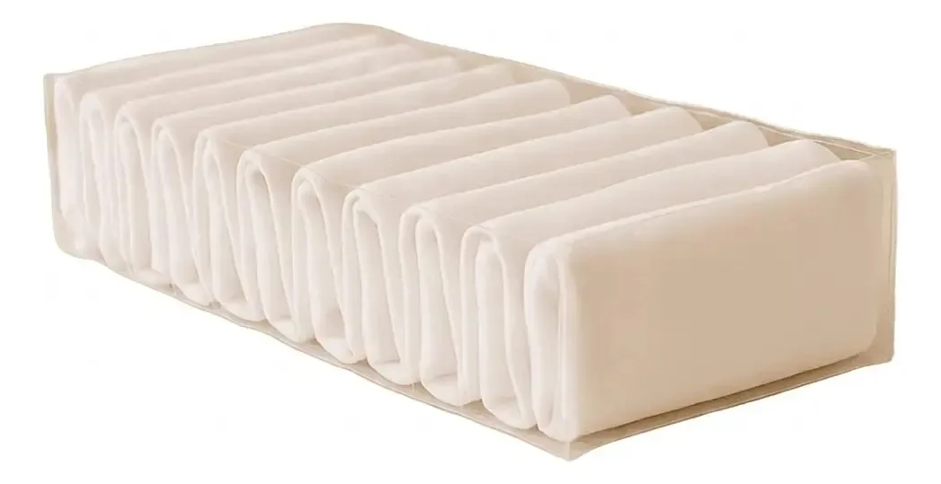 Colmeia Organizadora Para Camisetas Blusinha Shorts 20x50x10 Branco