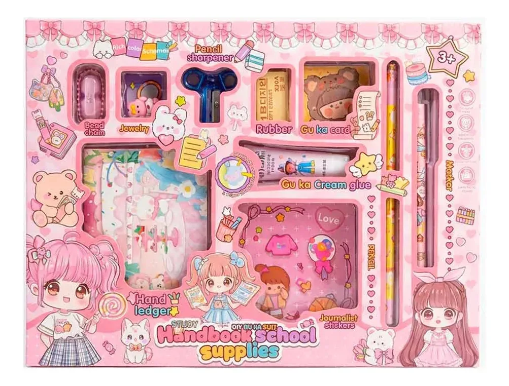 Brinquedo Material Escolar Suprimentos Domni