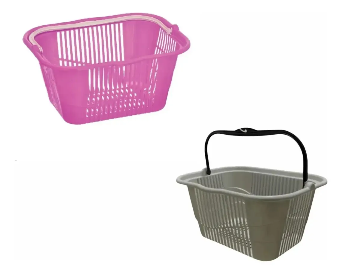 Conjunto 15 Cestos Prendedores Roupa Lavanderia Organização