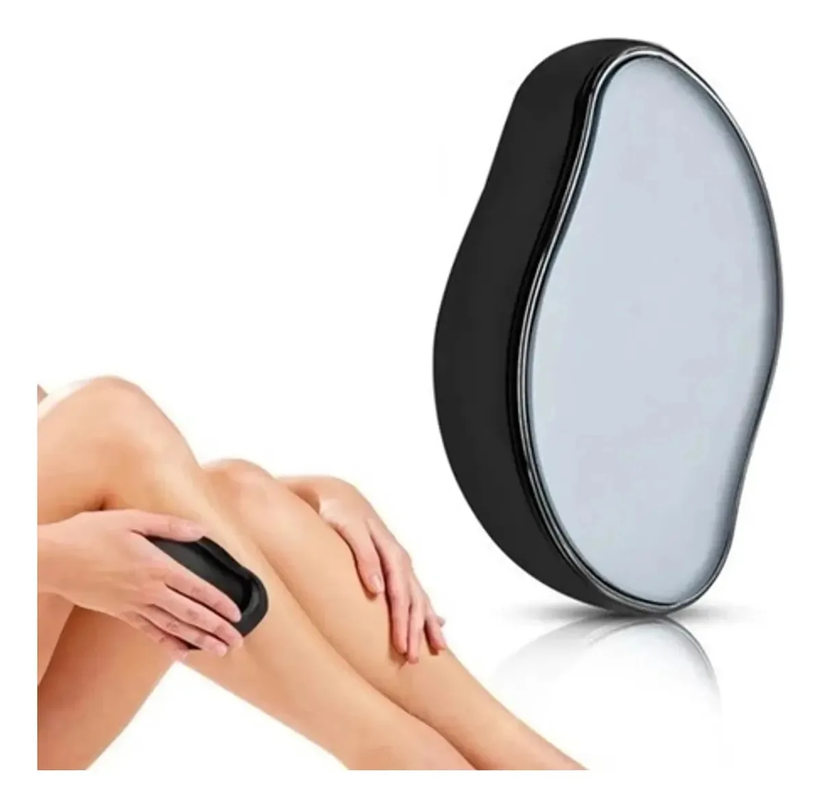 Removedor De Pelos Cristal Indolor Reutilizável