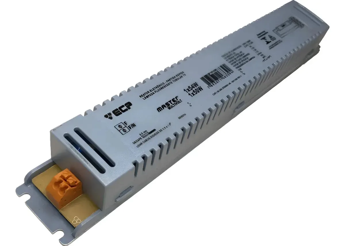 Reator Eletrônico Lampada Fluorescente 1x54w T5 Bivolt Ecp