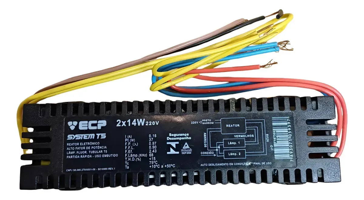 Reator System T5 2x14w Afp F107355 - Ecp