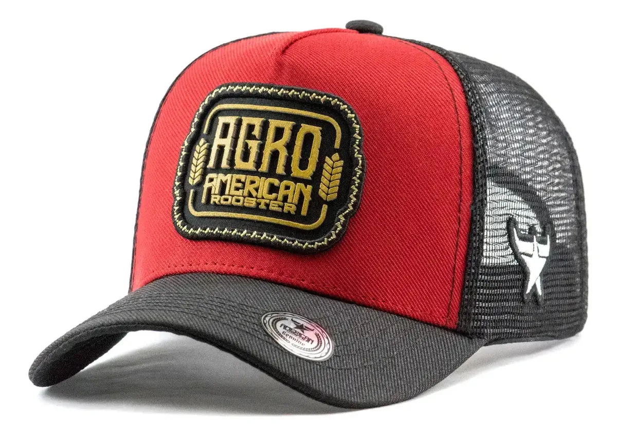 Bone Agro Vida No Campo Rural Sertanejo Cavalgada Americano Cor Preto Tamanho Un