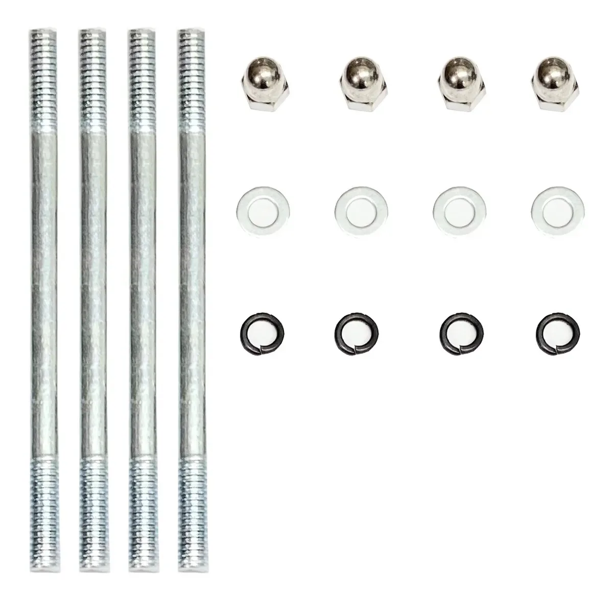 Parafusos Prisioneiro 8mm Fixação Do Cilindro 80cc Moskito