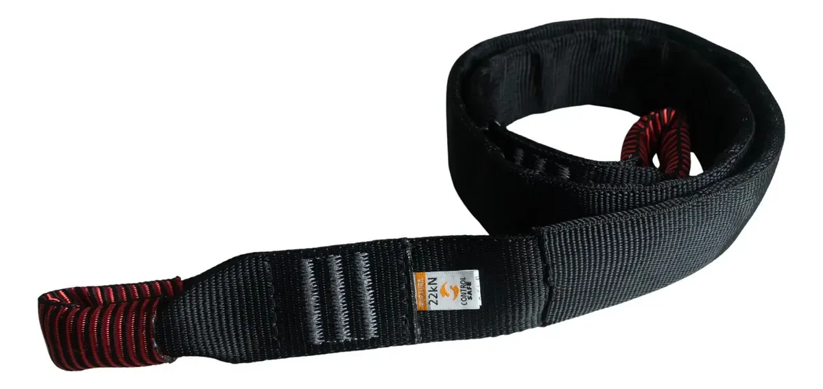 Fita Sling Para Ancoragem 200cm Com Proteção Control Safe ® Preto