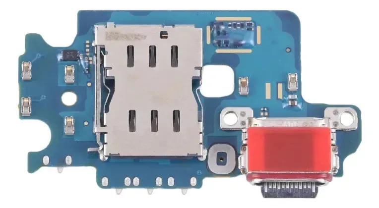 Placa Conector Carga Turbo Ci Compativel Galaxy S24 S921b