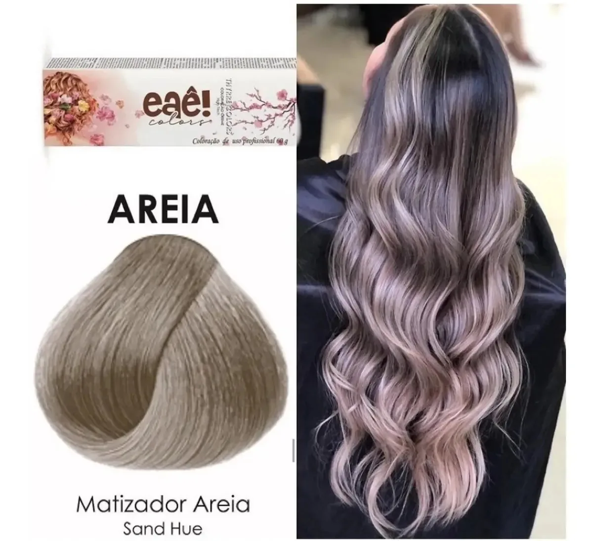 Corretor 60g - Eaê Cosméticos Tom # Matizador Areia