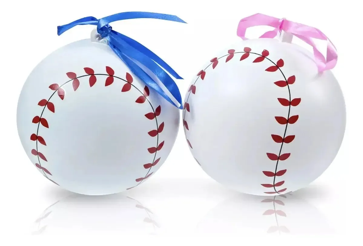 Bola de beisebol Gender Wow Reveal | Blue Steel Baby Sex Reveal