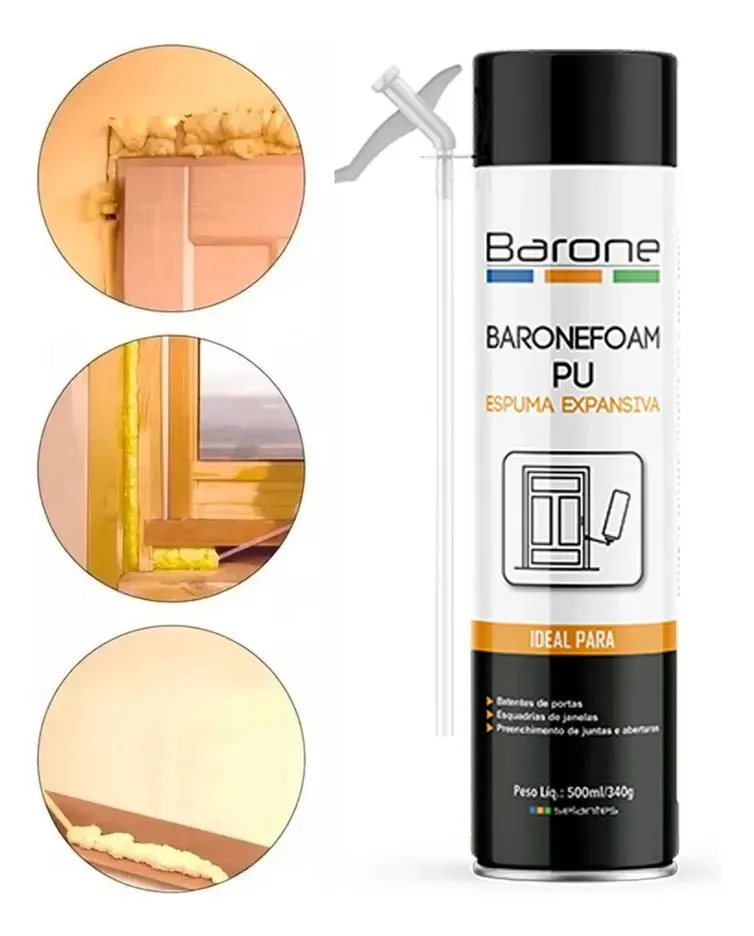 Espuma Poliuretano Expansível Pu Pro 500ml Vedação