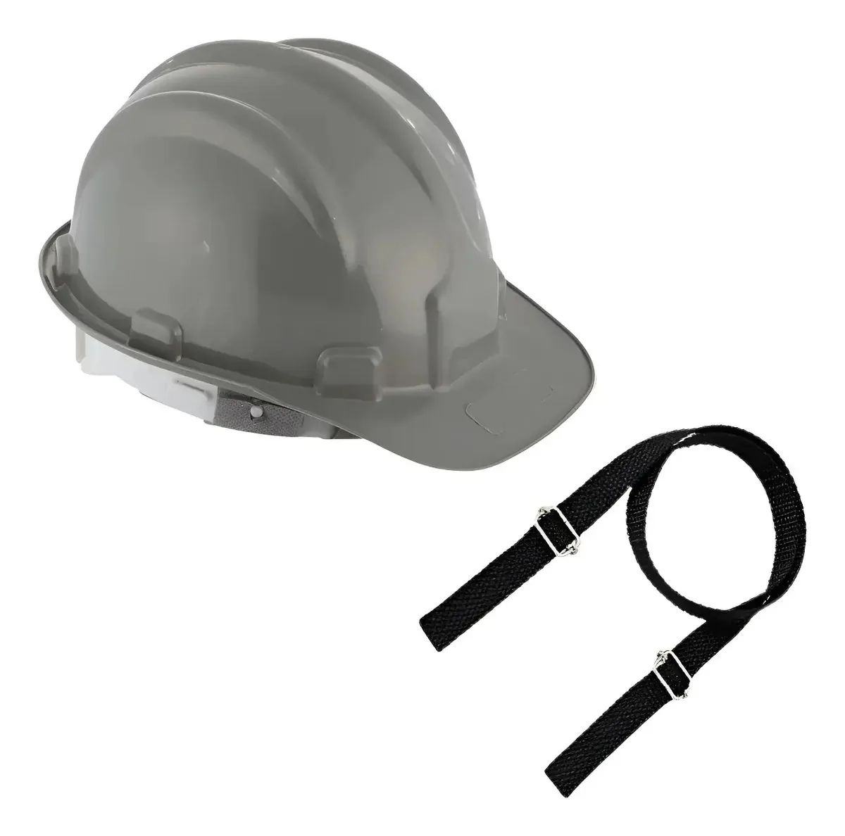 Capacete de segurança de abs Delta Plus Capacete Segurança obra Epi cinza