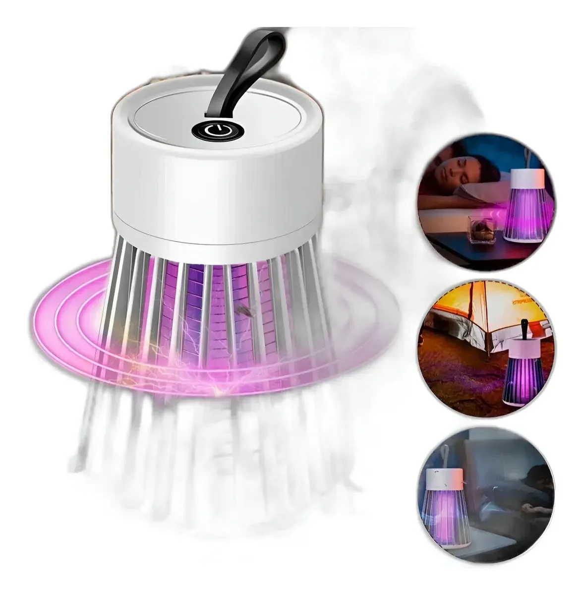 Armadilha Eletrônica Led Uv Mata Mosquito Pernilongo