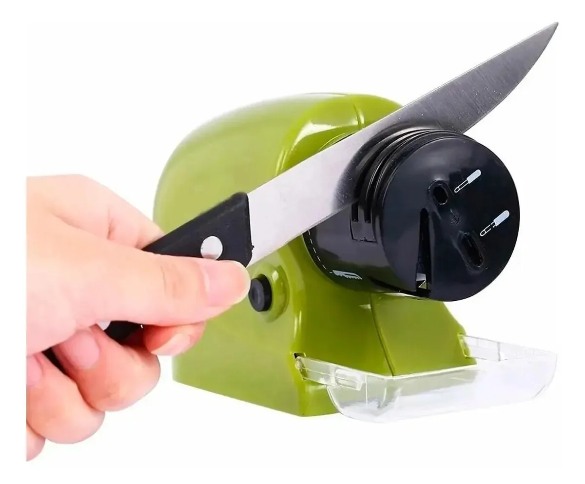 Amolador Elétrico Portátil Facas Cozinha E Pequenas