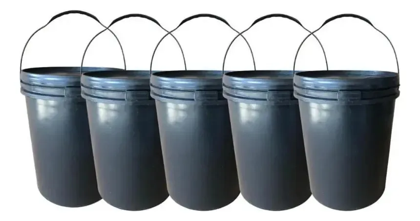 Balde Para Massa Corrida 20l - 5 Pçs