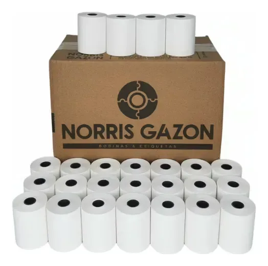Bobina Termica 57x30 Caixa Com 30 Bobinas - Procoater Branco