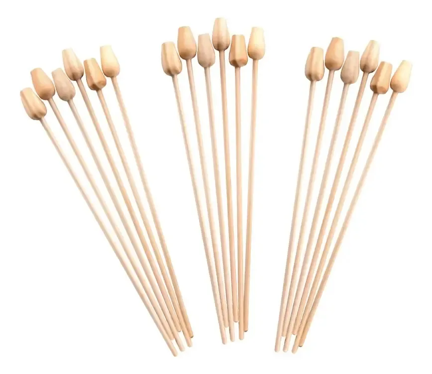 18 Varetas Para Difusor Decorada Formato Tulipa Médias 25cm