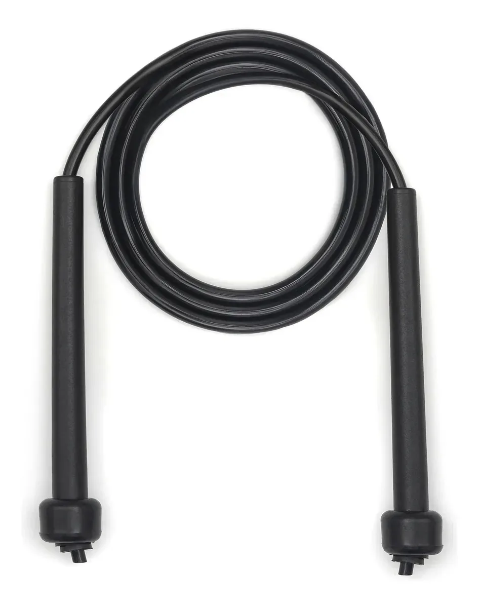Kit 10 Cordas De Pular Profissional, Ajustável + Preto