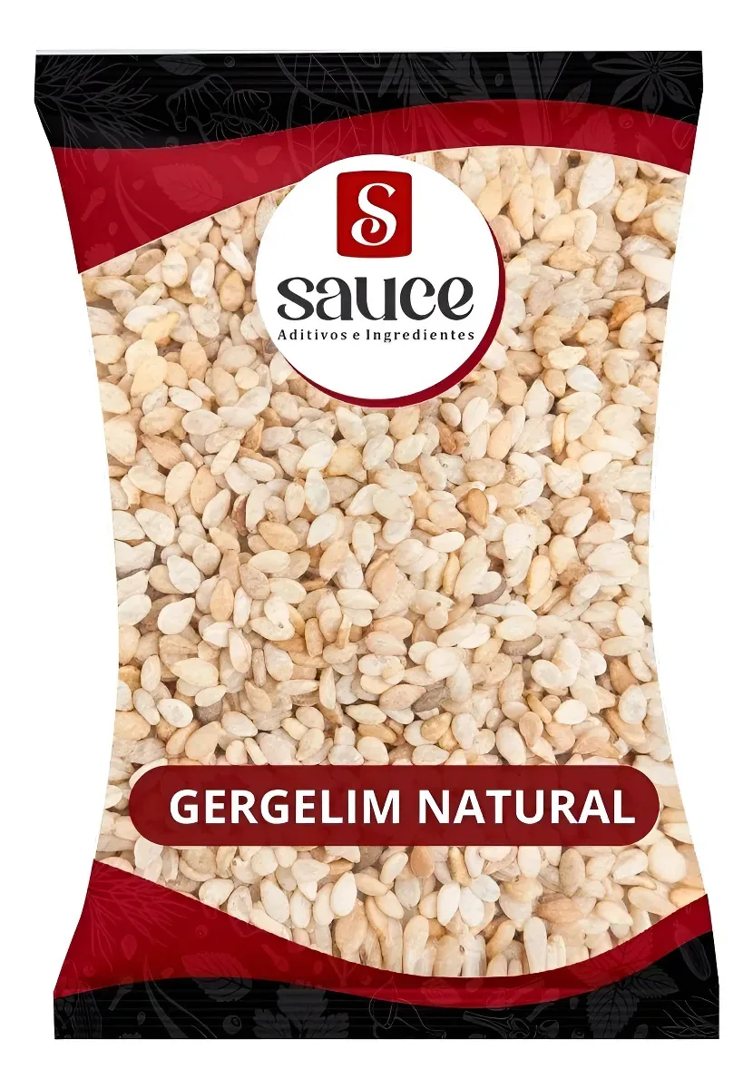Gergelim Natural Com Casca 200 G