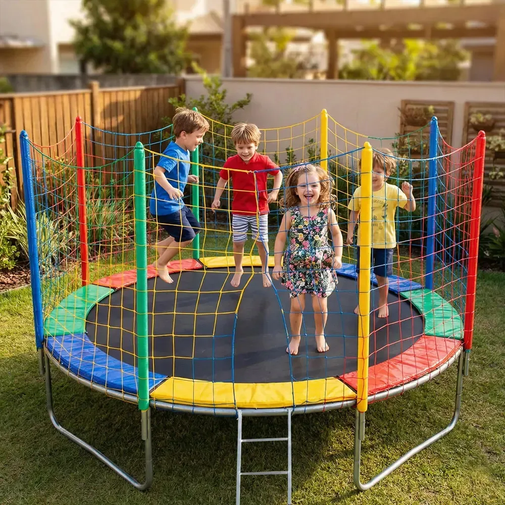 Cama Elástica Planet Kids Standart 3,05m Diâmetro Preto